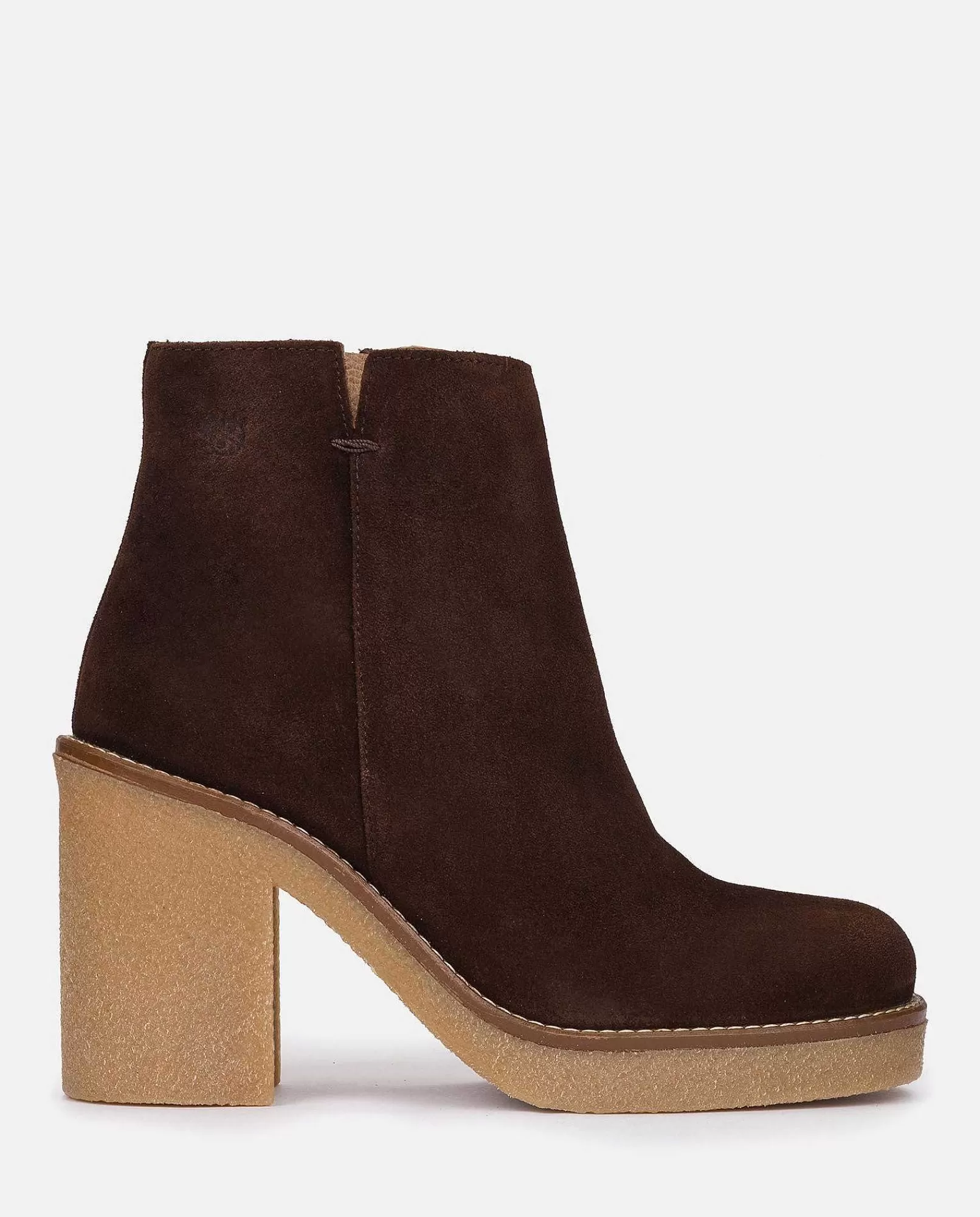 Mujer Yokono Botin De Tacon Gela 001 Marron