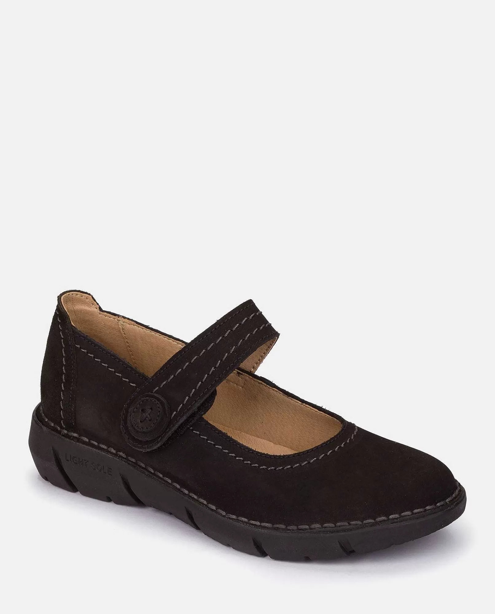 Mujer Yokono Zapato Plano Olba 005 Negro